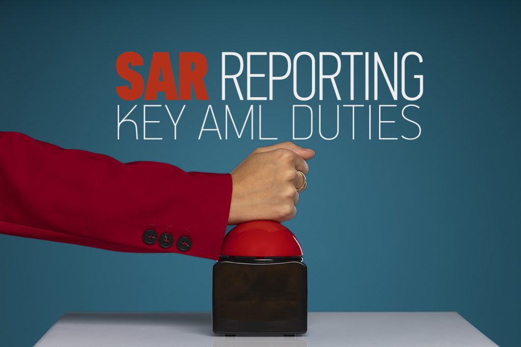 Alt Text SAR reporting in the Czech Republic – illustration showing submission of a Suspicious Activity Report