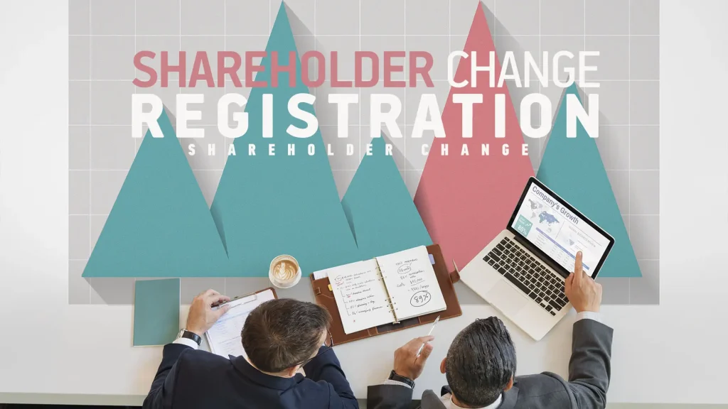 Shareholder change registration in the Czech Republic — corporate process illustration