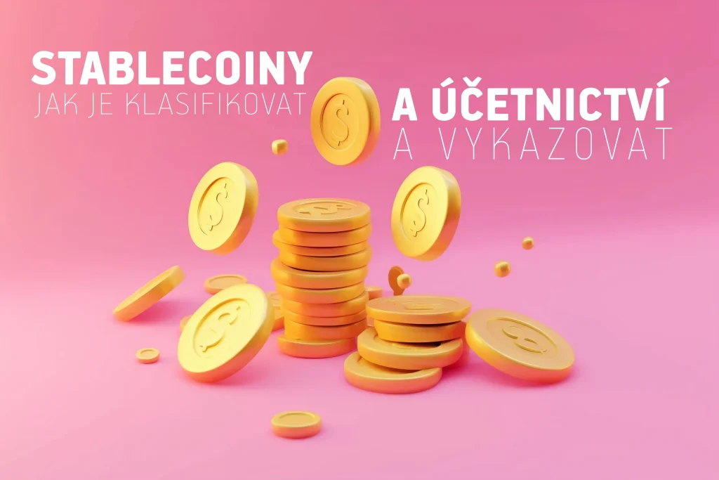 Stablecoiny USDT, USDC a DAI používané v krypto účetnictví