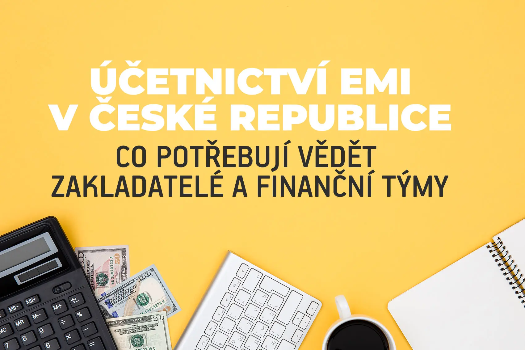 Účetnictví EMI v České republice: statutární účetnictví, reporting pro ČNB, safeguarding a finanční kontroly pro instituce elektronických peněz