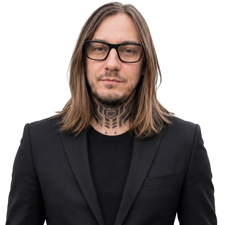Boris Bragin, Senior SEO Specialist at AMS Europe, in a corporate profile portrait