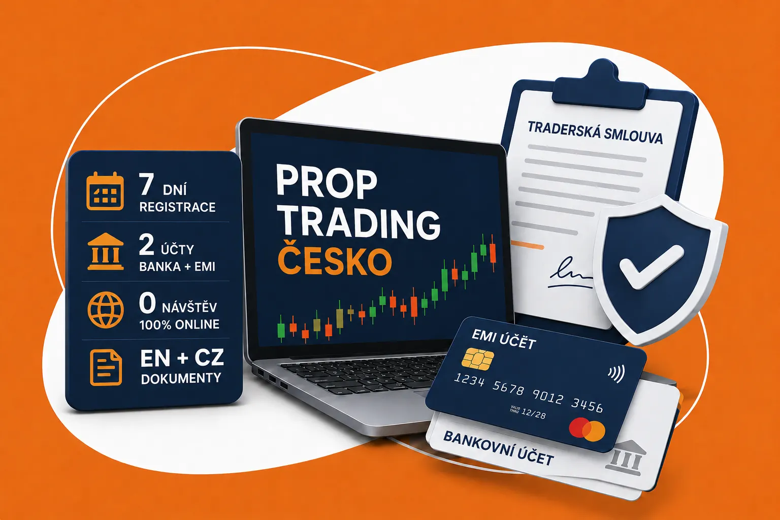 Prop trading společnost v Česku pro tým z Turecka